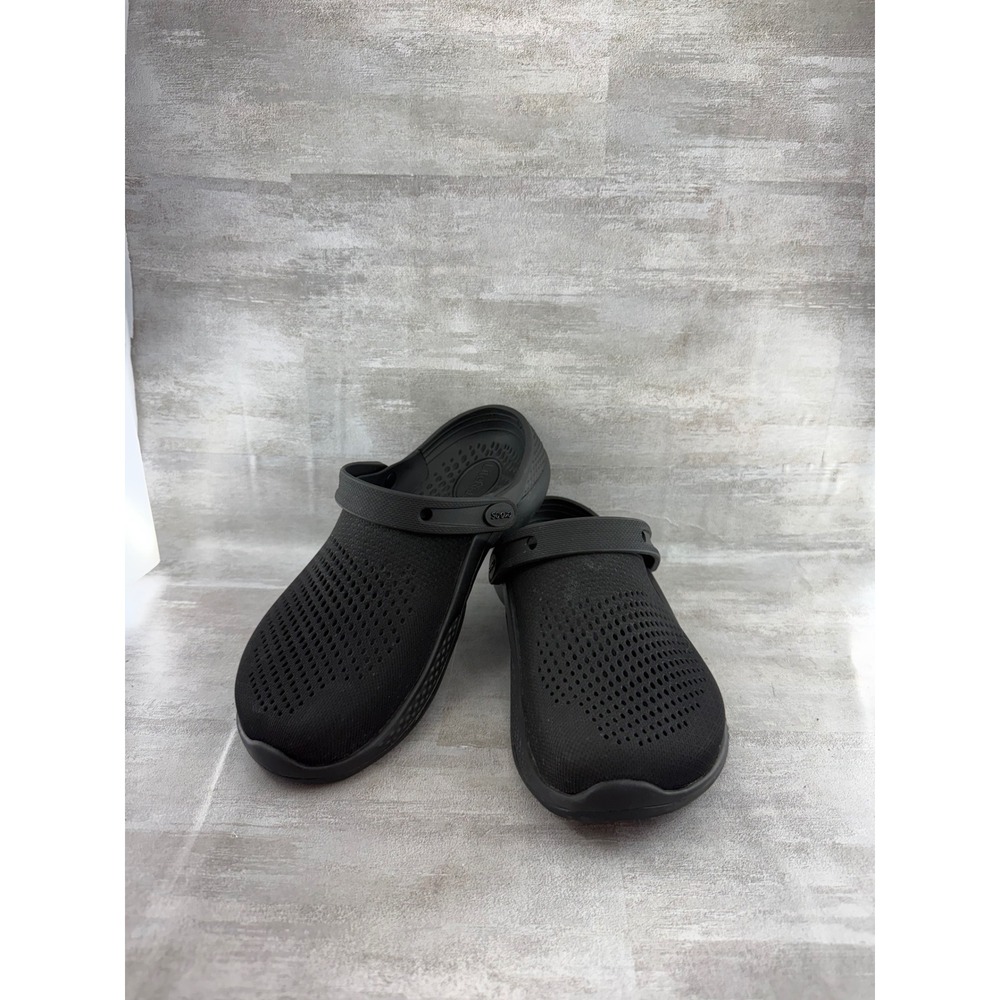 Crocs LiteRide 360 Clog Black Black 206708 Mens 7 Womens 9 Comfort Shoes
